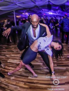 Jeanette and Mario teach leadership and followership in dance.