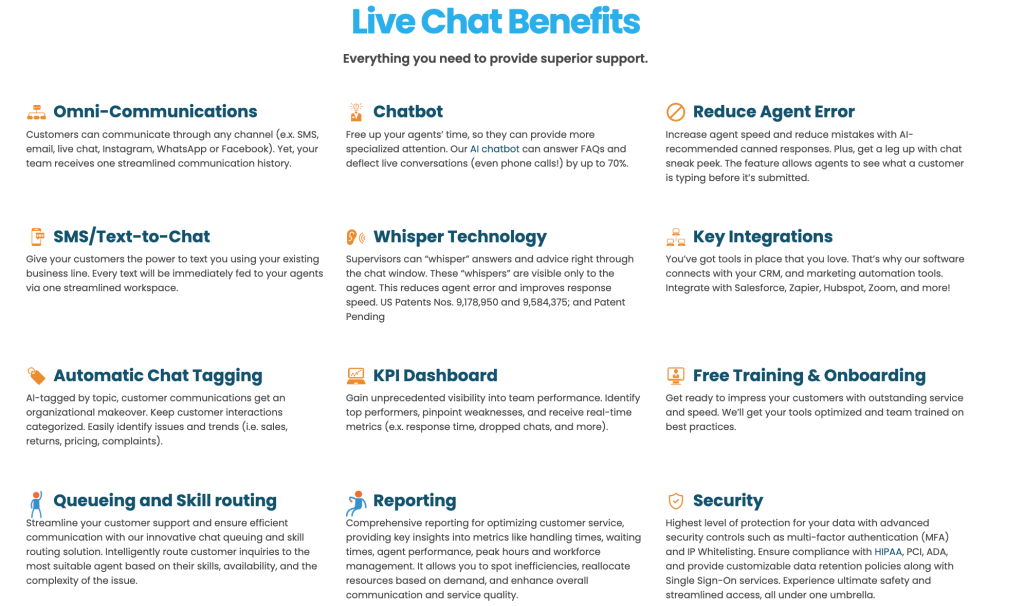 Best Live chat system