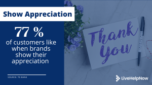 Customer Service: Show Appreciation